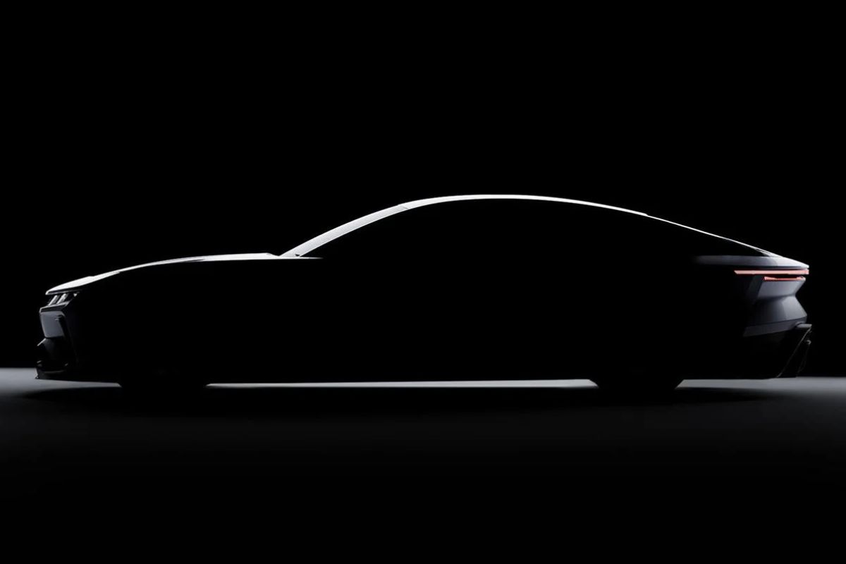 La silouette della nuova Jensen Interceptor GTX.