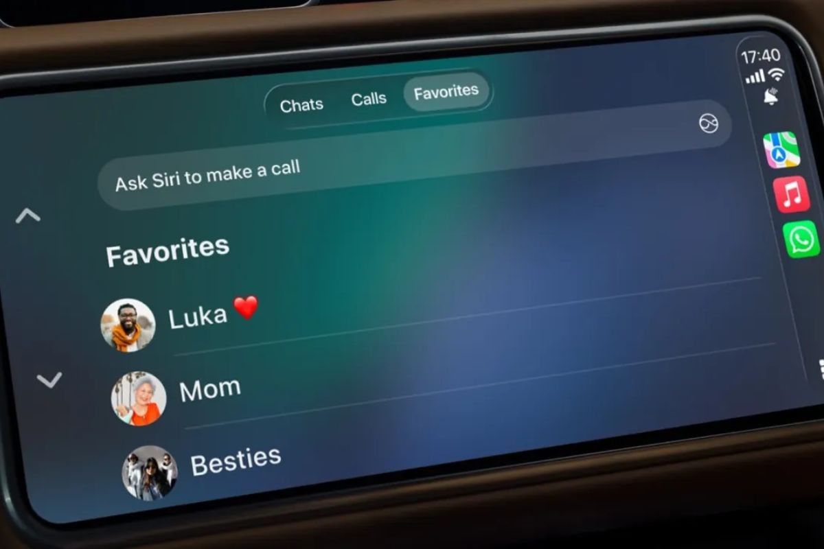 WhatsApp aggiornamento Apple Car Play e Android Auto